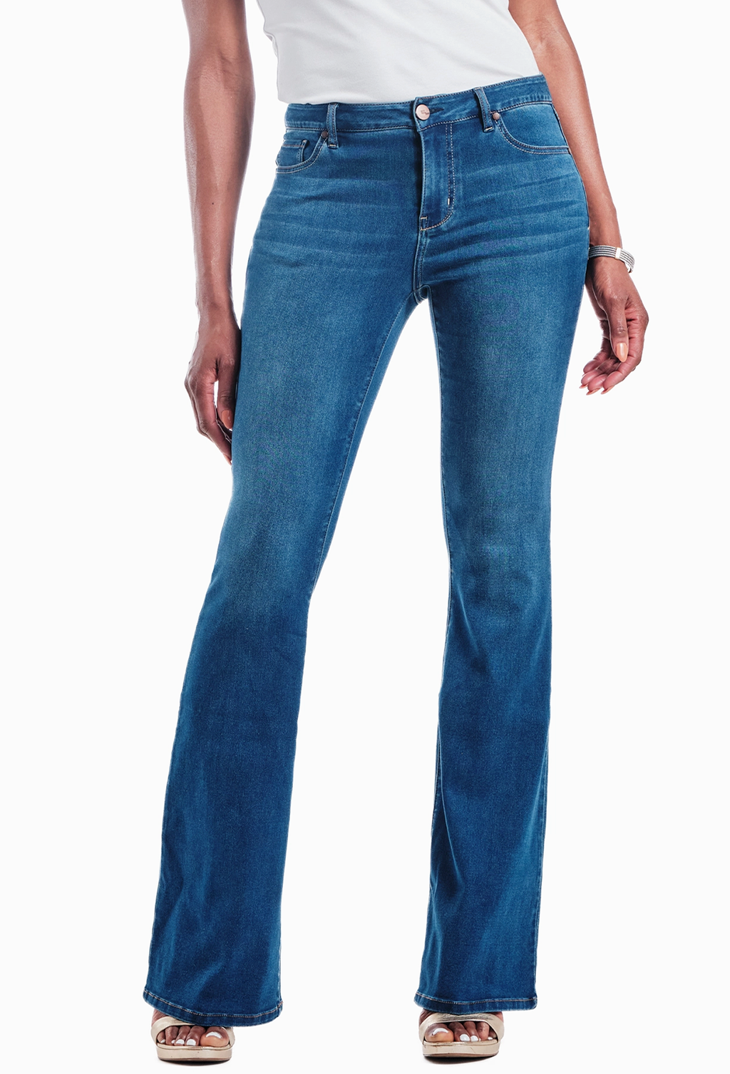 1822 Extra Long Butter Bootcut Jeans