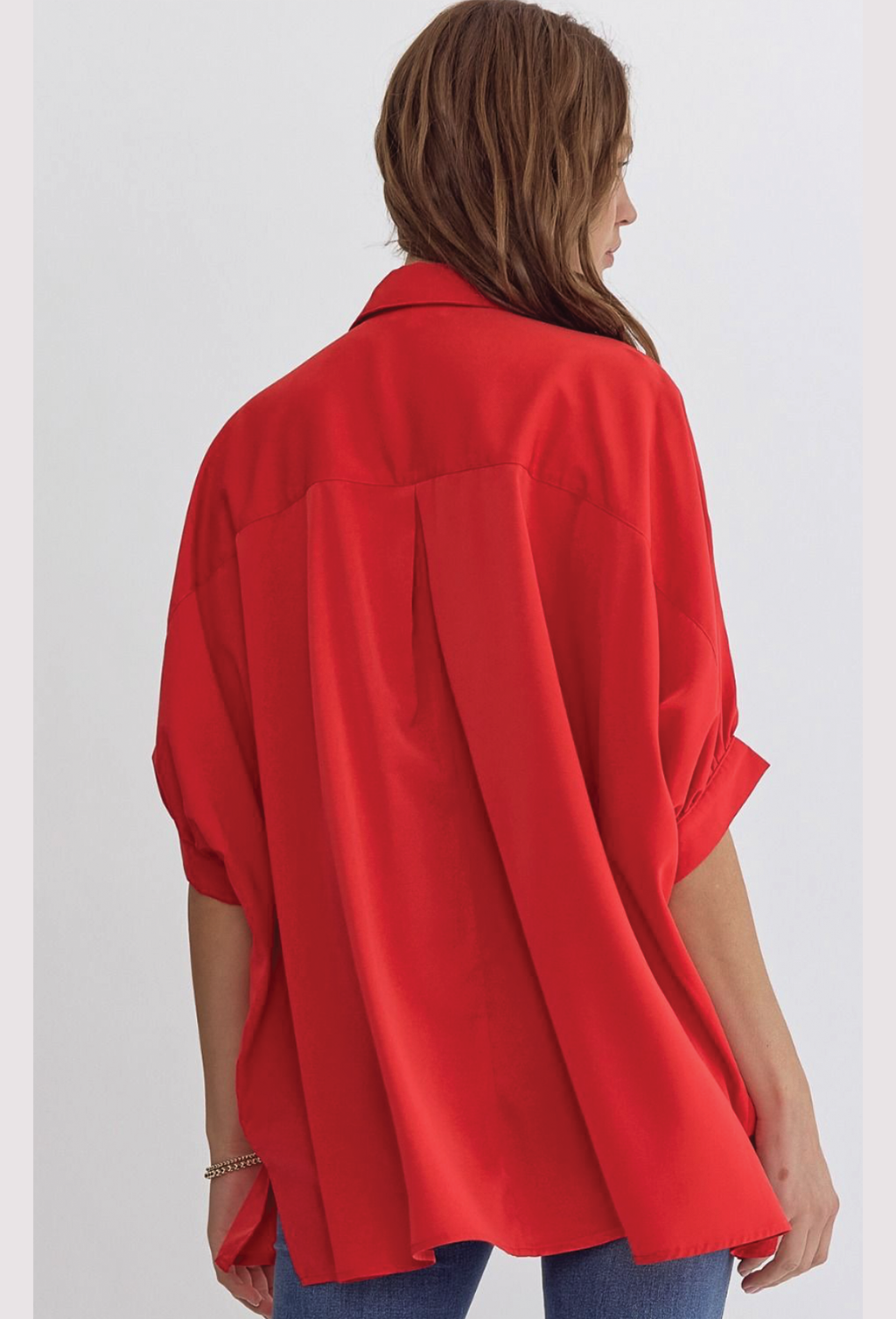 Entro Drapey Dolman Sleeve Shirt